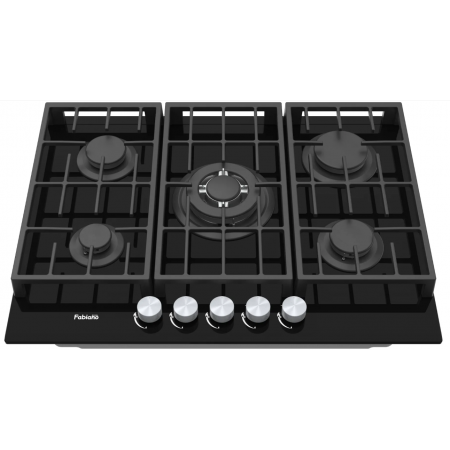 Газовая панель Fabiano FHG 8255 VGHT Black Glass А-13